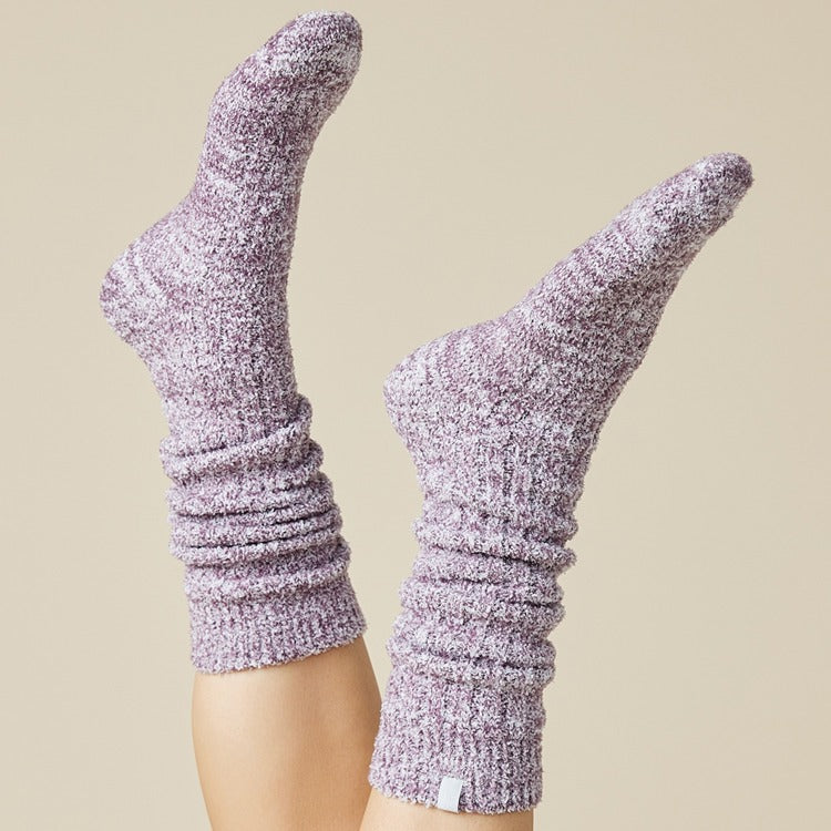Marshmallow Crew Socks