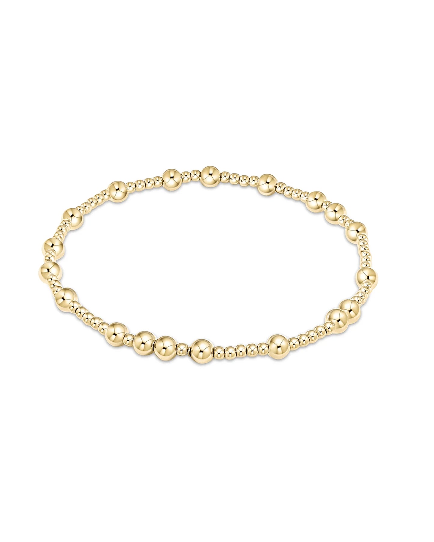 enewton Hope Unwritten 5mm Bead Bracelet Gold