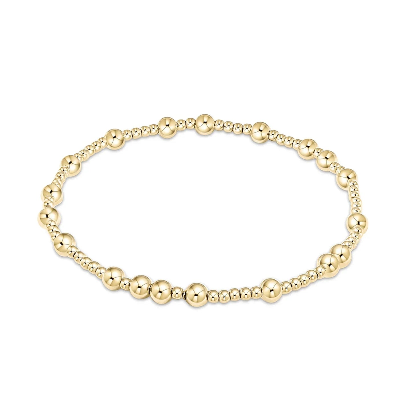enewton EXTENDS Hope Unwritten 5mm Bead Bracelet Gold