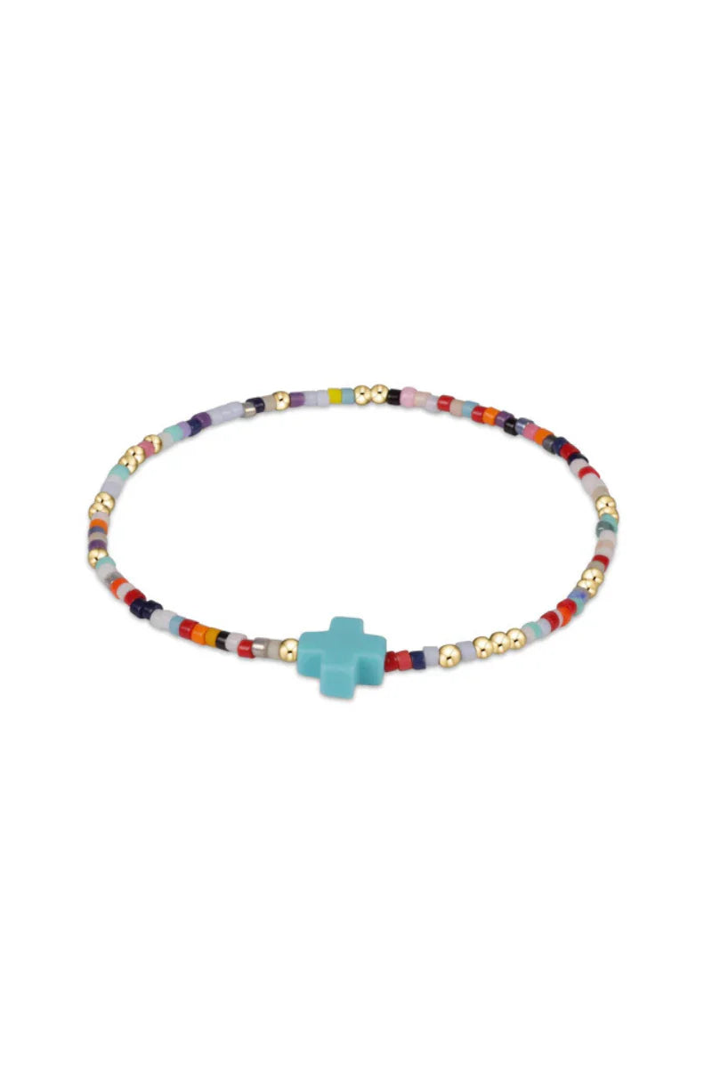 enewton Hope Unwritten Signature Cross Bracelet, Hot Mess