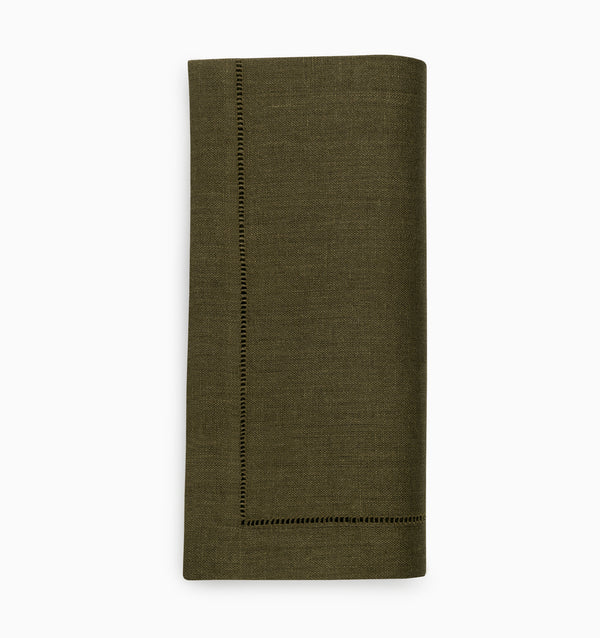 Sferra Linen Dinner Napkins 20" x 20" Hunter (Set of 4)
