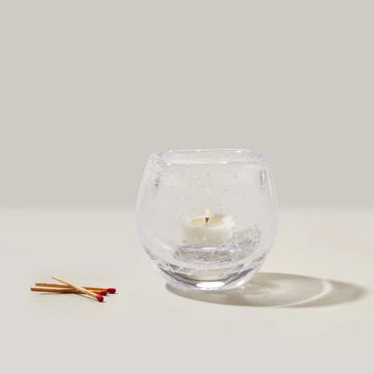 Simon Pearce Burlington Vela Tealight in Gift Box