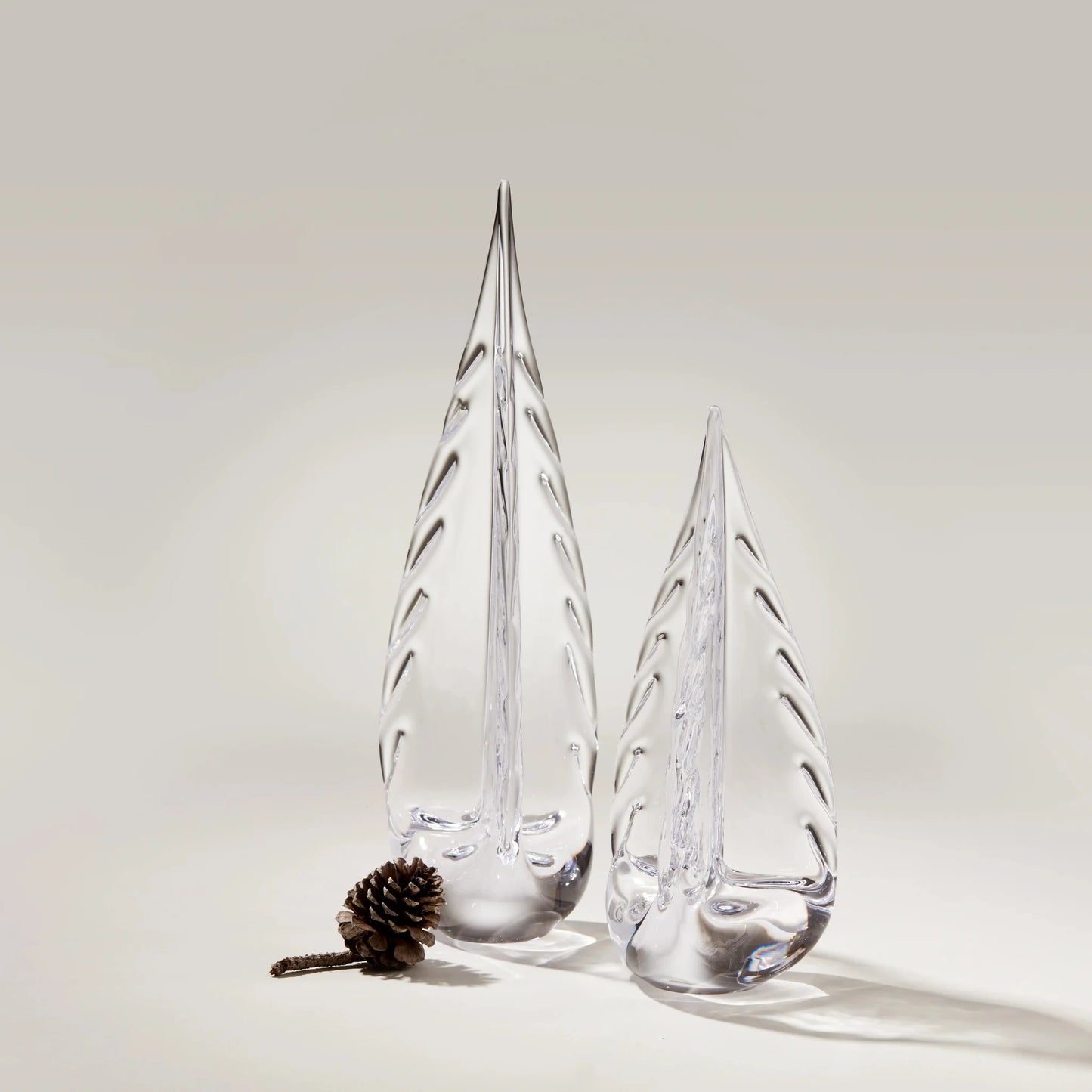 Simon Pearce Ice Laden Evergreen, Gift Boxed