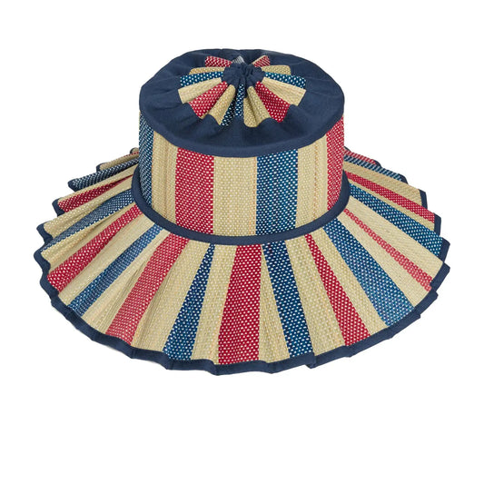 July Stripe Island Luxe Capri Hat, Lorna Murray