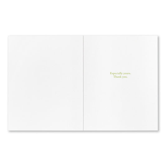 Kindness Is Always Welcome......Positively Green Card