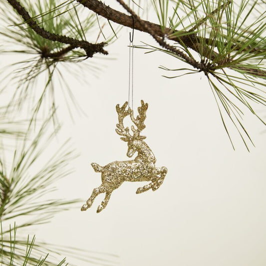 Leaping Deer Ornament