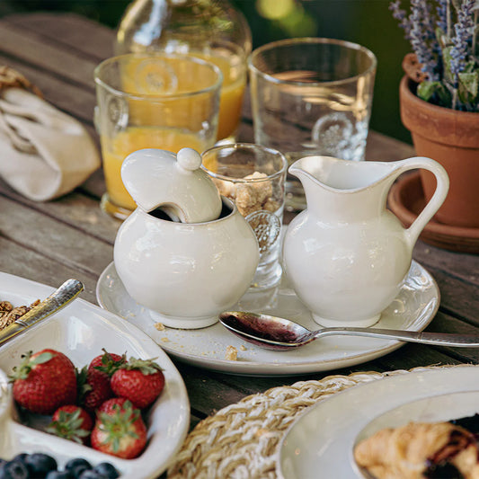 Juliska Puro Whitewash Creamer