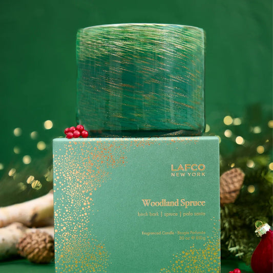 Woodland Spruce 30 oz. 3-Wick Candle, LAFCO