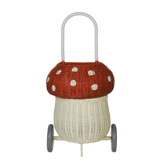 Red Rattan Mushroom Luggy
