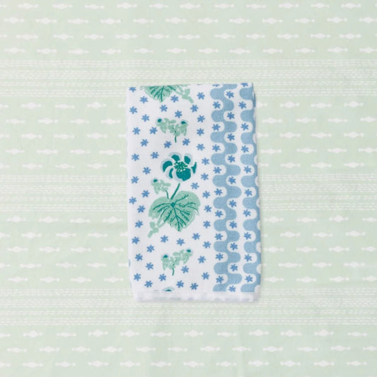 Pair of Powder Bath Towels in Lulie Wallace's Beth