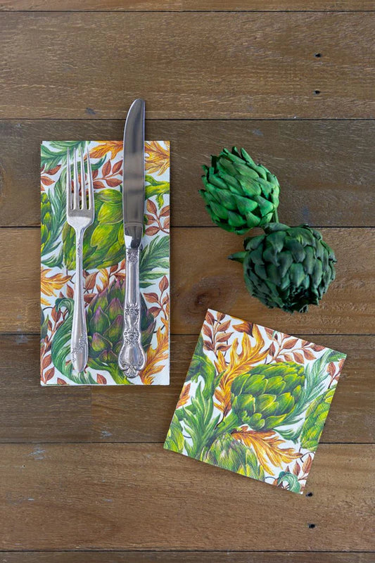 Autumnal Artichokes Napkin