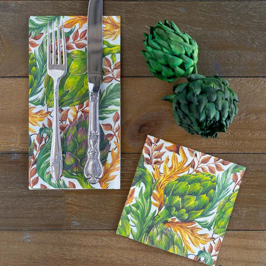 Autumnal Artichokes Napkin
