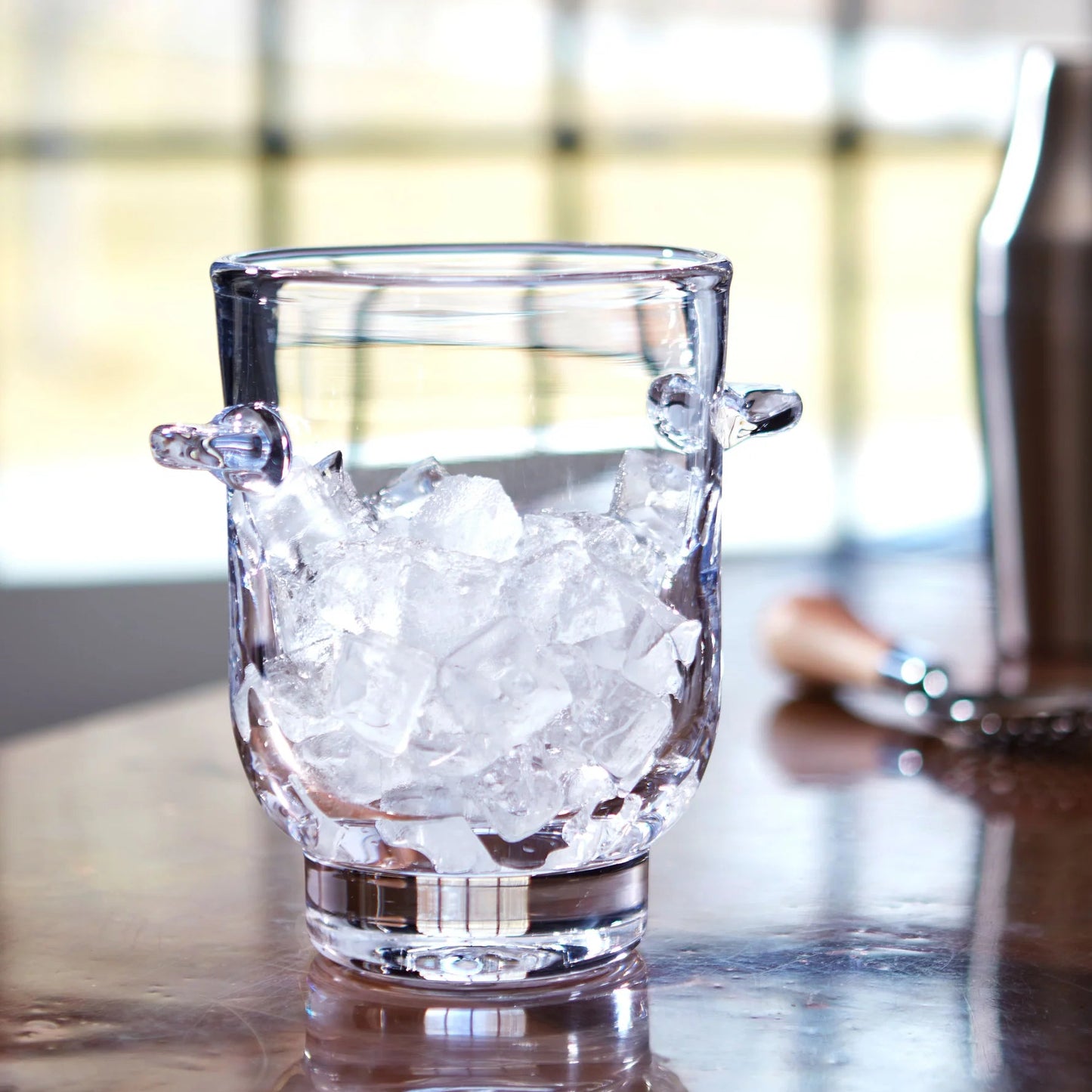 Simon Pearce Manchester Ice Bucket, Medium