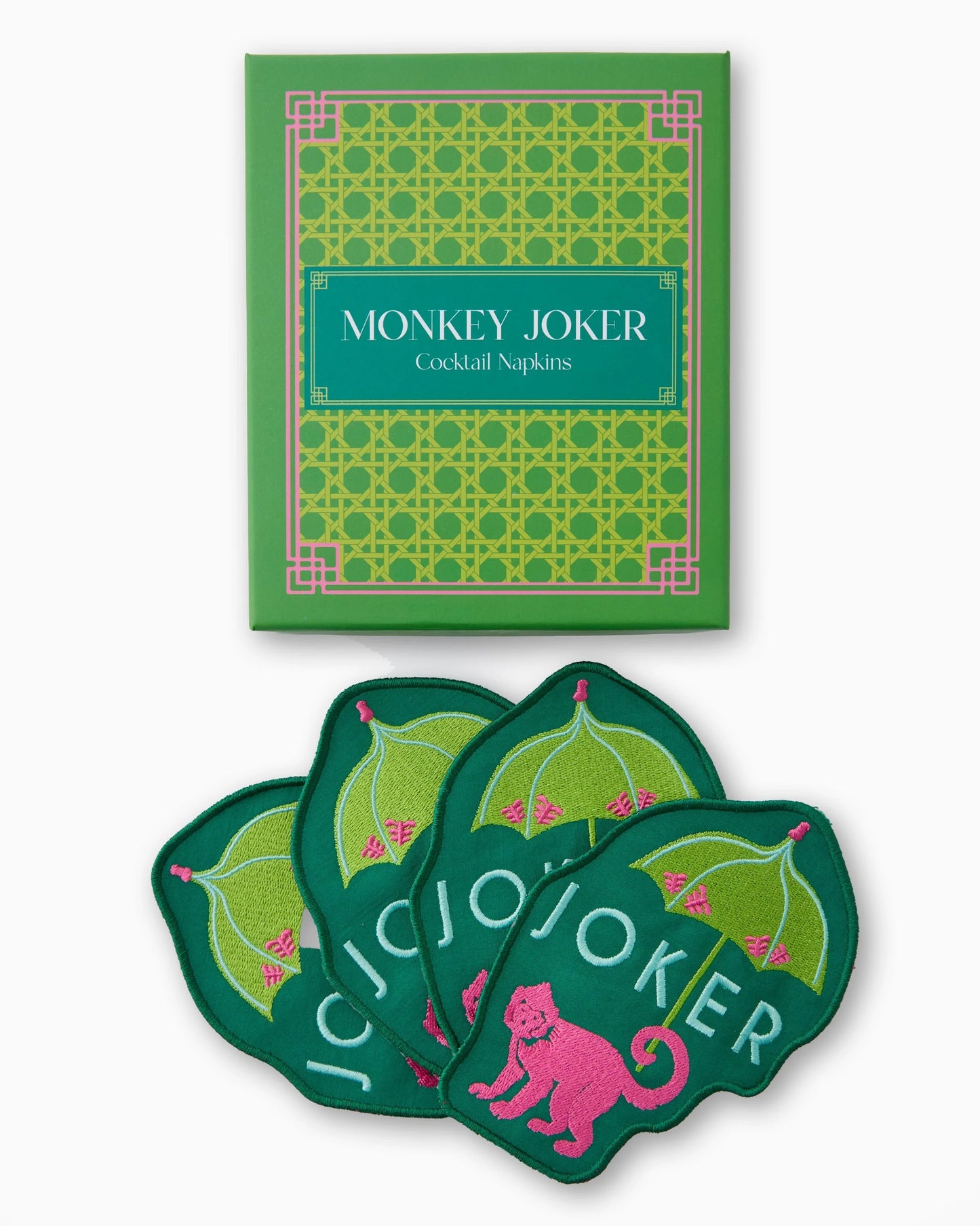 Monkey Joker Cocktail Napkins (set of 4)