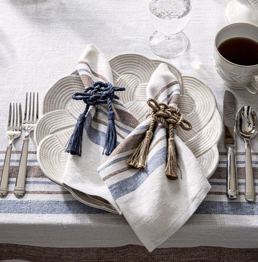 Juliska Mystic Knot Napkin Rings (Set of 4)