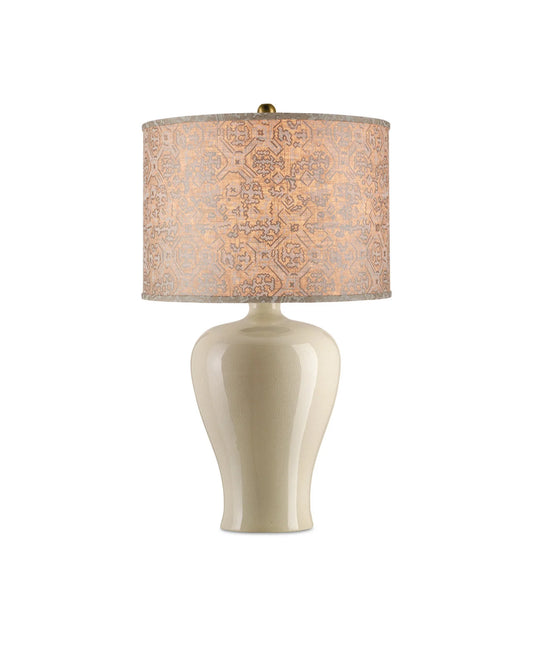 Nomad Beige Drum Lamp Shade