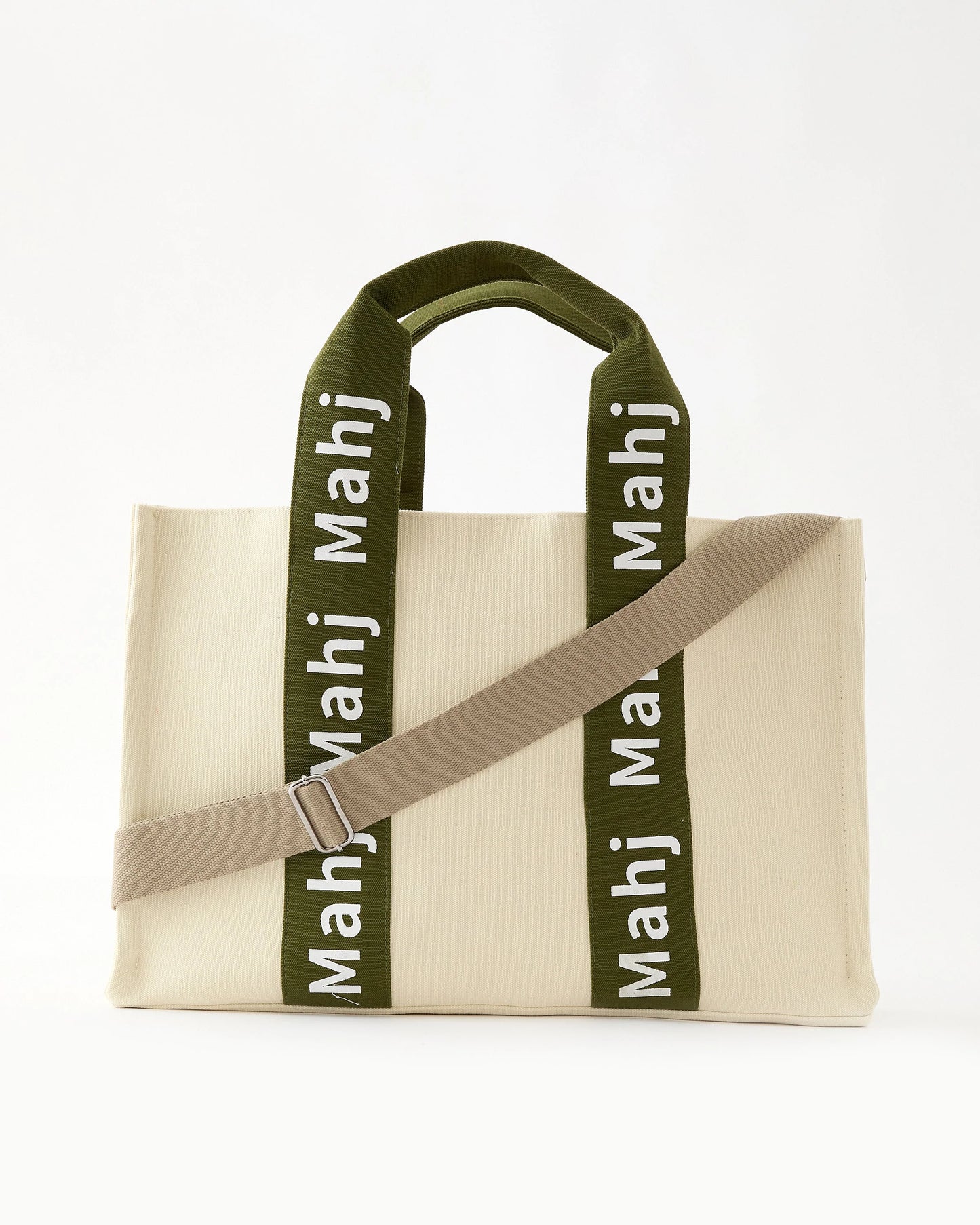 "Mahj It All" Bag in Olive Green