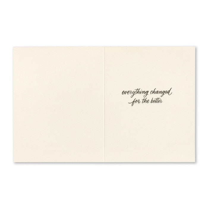 "On this day, years ago..." Birthday Card