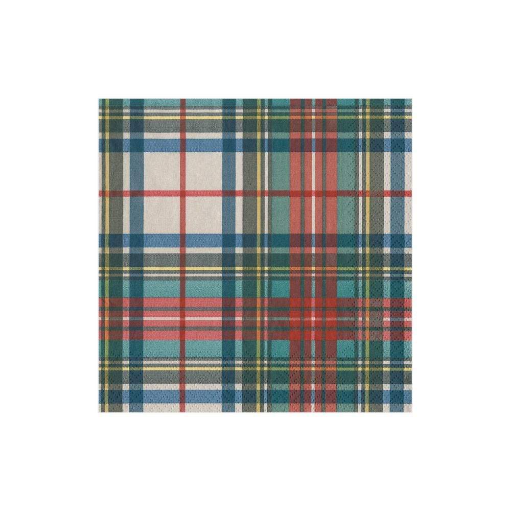 Dress Stewart Tartan Paper Napkins