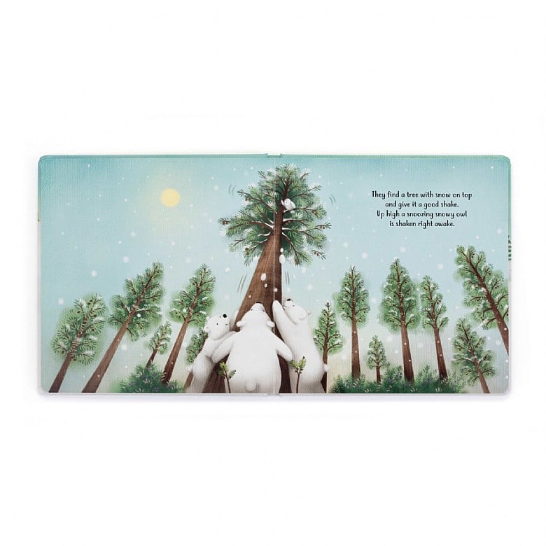 "The Playful Polar Bears" Book, Jellycat