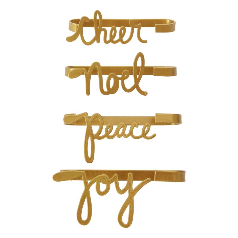 Season's Reasons Napkin Holder Set of 4