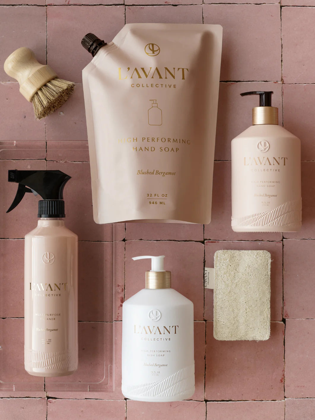 L'Avant Collective Blushed Bergamot Hand Soap Refill 32 Oz.