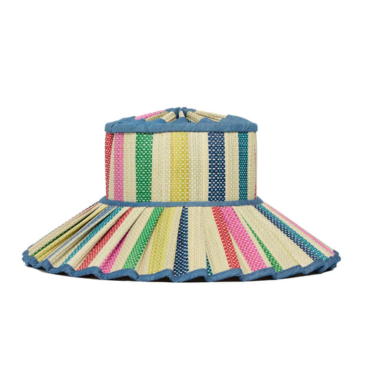 Resort Days Denim Luxe Maxi Capri Hat, Lorna Murray