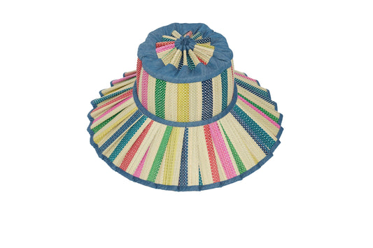 Resort Days Denim Luxe Maxi Capri Hat, Lorna Murray