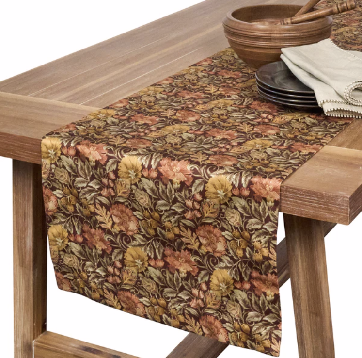 Juliska Willa Amber Table Runner 18" x 90"