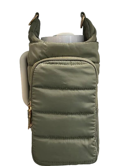 Sage Green HydroBag with Handle Zipper