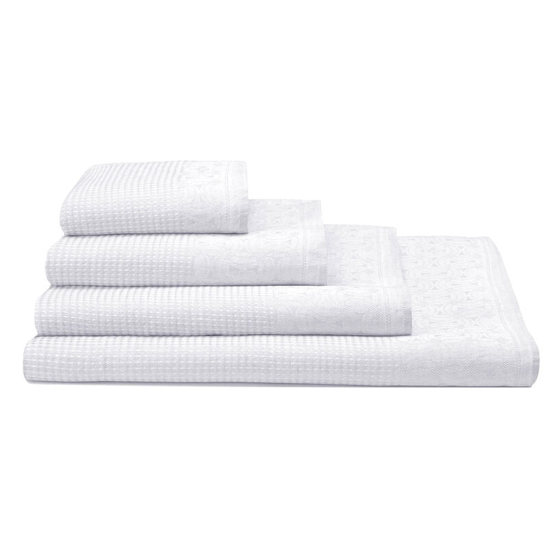 Le Jacquard Francais Lula white Guest Towel