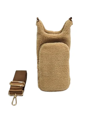 Camel Sherpa HydroBag with Vegan Leather Strap