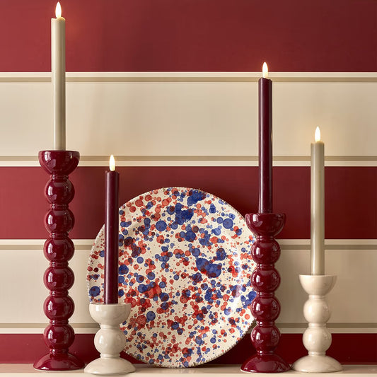 SMALL (10cm) Cherry Bobbin Candlestick