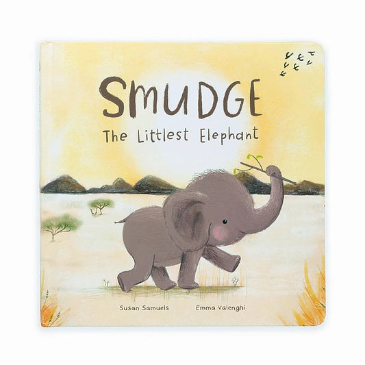 "Smudge the Littlest Elephant" Book, Jellycat