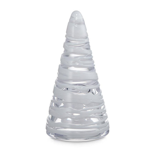 Simon Pearce Snowdrift Conical Tree, Gift Boxed