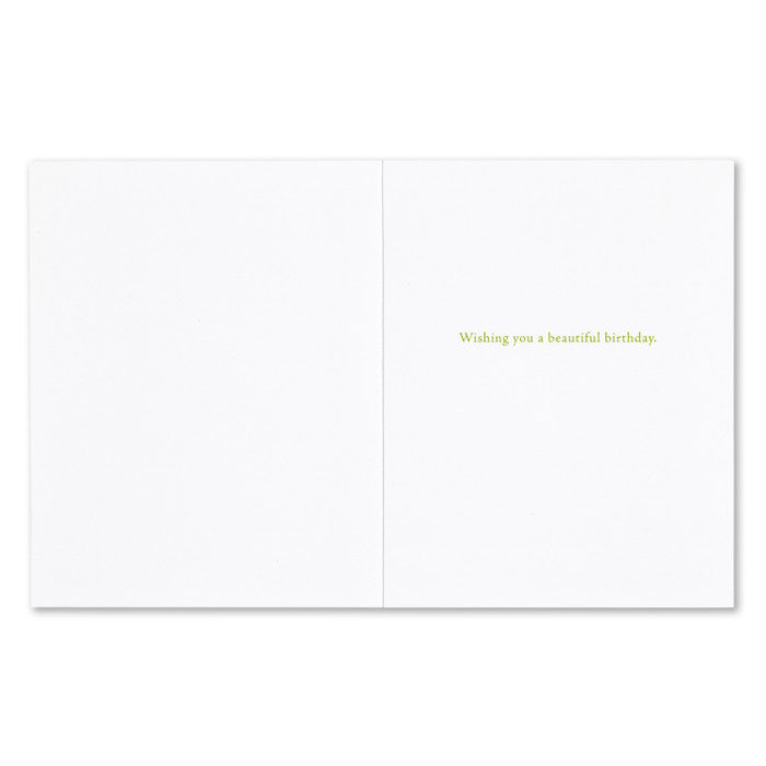 "Beauty is everywhere. You only have..." Birthday Card