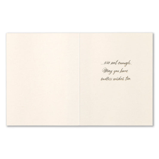 "Streamers and sparkles and candles and..." Birthday Card