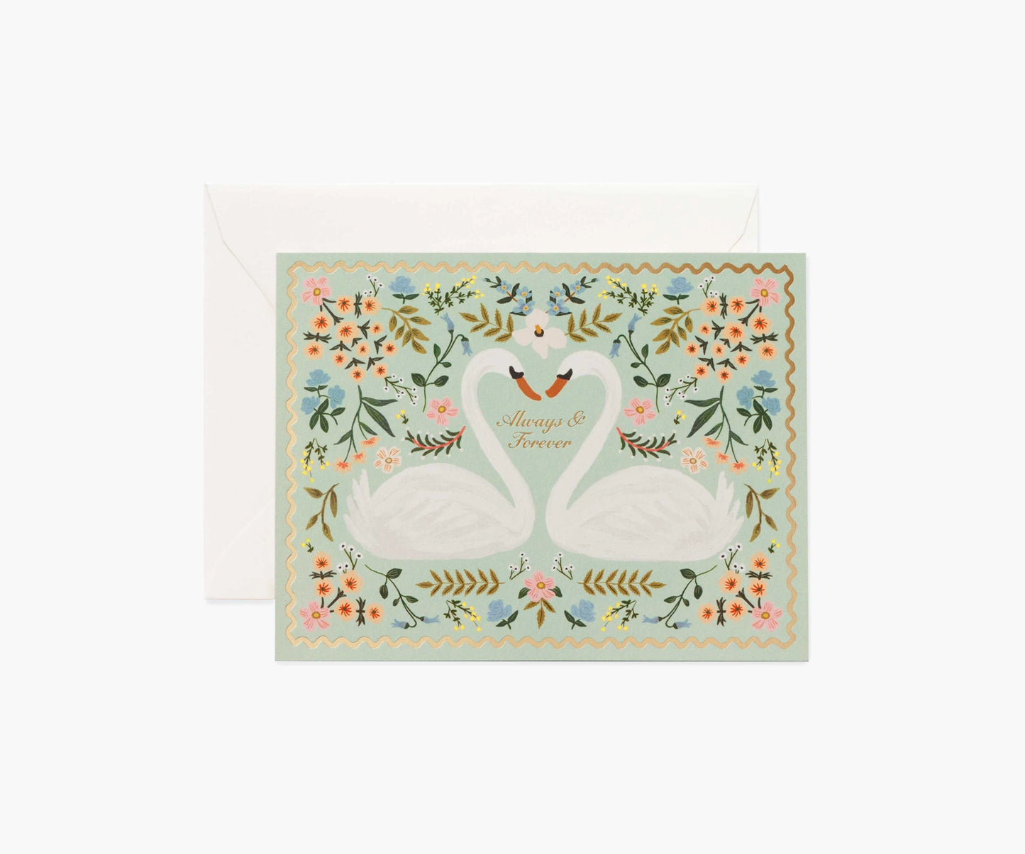 Rifle Paper Co. "Always and Forever" Swans Card