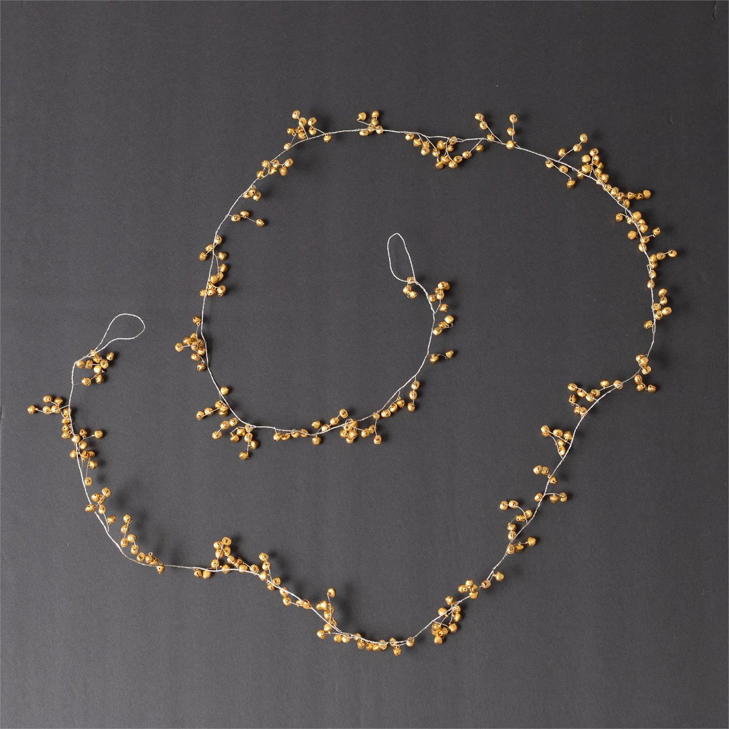Tiny Gold Bell Garland