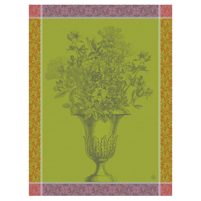 Le Jacquard Floraison Uni Purple Tea Towel