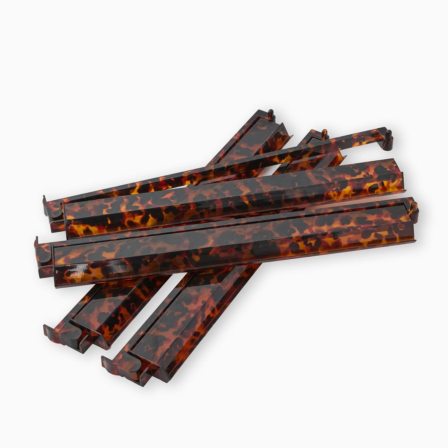 Tortoiseshell Mahjong Rack & Pusher Set