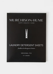 Travel Size Laundry Detergent Sheets in Original Fig - Murchison Hume