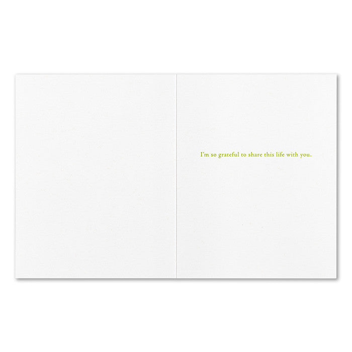 "We're branches of the same tree" Love Card