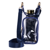 Clear Stadium HydroBag with Trim and Matching Pouch (3 colors available) | WanderFull