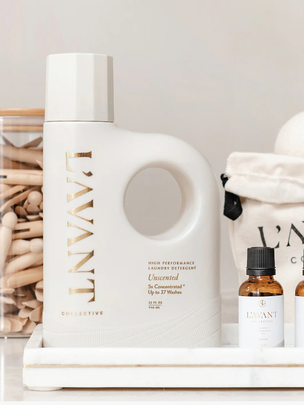L'Avant Collective Unscented Laundry Detergent, 30oz.