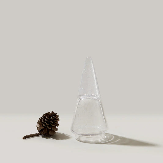 Simon Pearce Vela Bubble Conical Tree, Gift Boxed