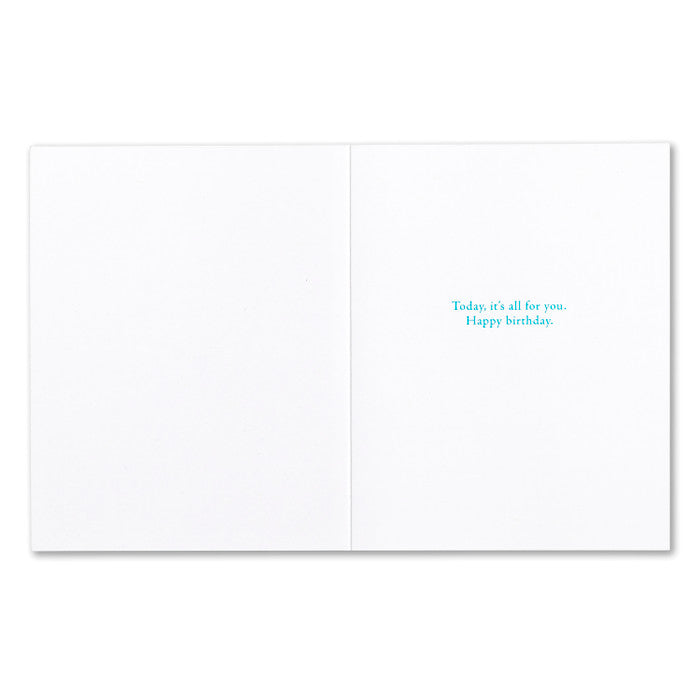 "Catch the beauty of the moment" Birthday Card - Positively Green