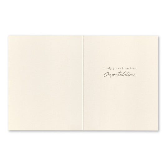 "Welcome To Forever Love" Baby Card