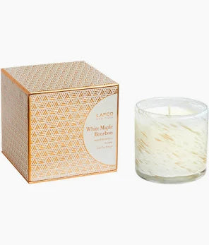White Maple Bourbon 6.5 oz. Classic Candle, LAFCO