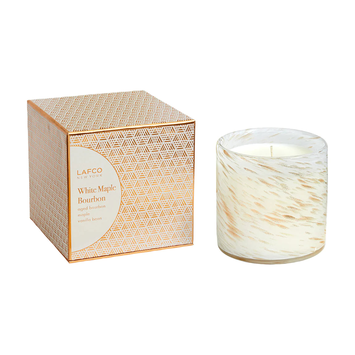White Maple Bourbon 15.5 oz Candle, LAFCO